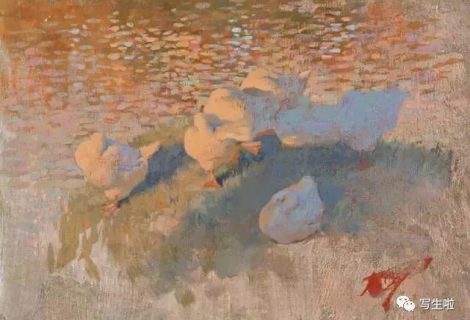 俄罗斯画家Bato Dugarzhapov风景作品